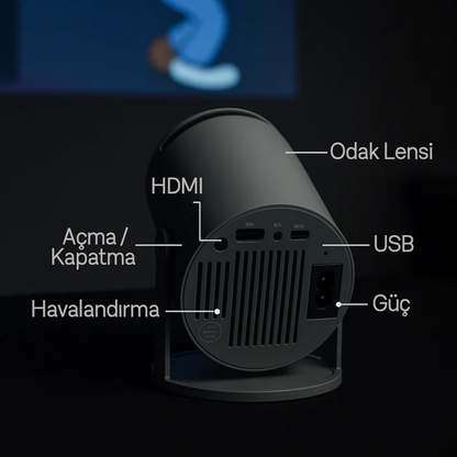 4K Projektör - Ev Sinema Sistemi
